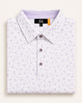 Lavender Floral Suave Polo
