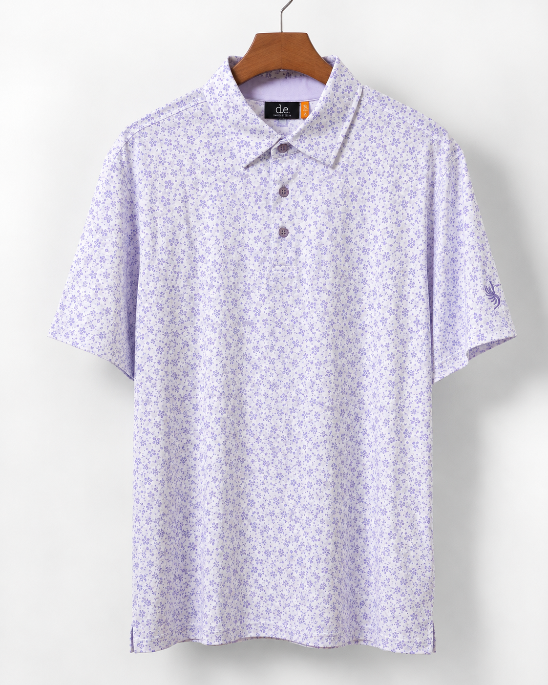 Lavender Floral Suave Polo