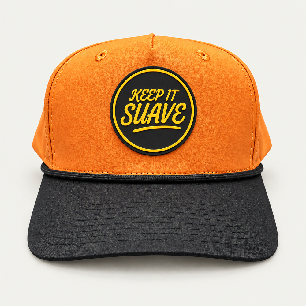 Rust Orange & Black